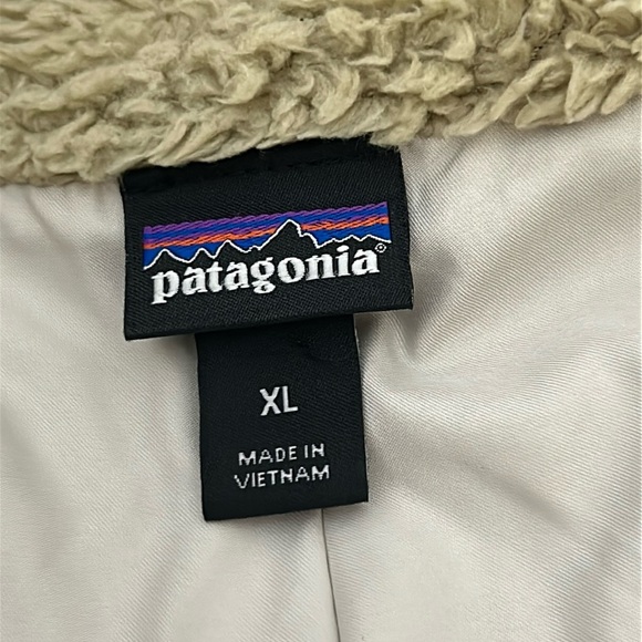 Patagonia Los Gatos Full Zip Beige Jacket Size XL - Picture 3 of 12